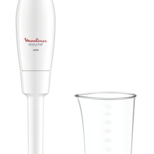 Mixeur Plongeant Easy Chef 450W 2V Plas Blanc Moulinex
