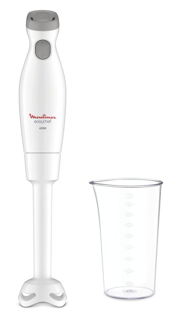 Mixeur Plongeant Easy Chef 450W 2V Plas Blanc