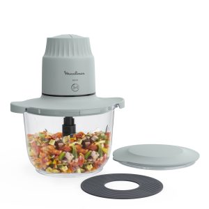 Hachoir Choppeo 3EN1 4LAMES 500W Bol en Verre 2L Moulinex