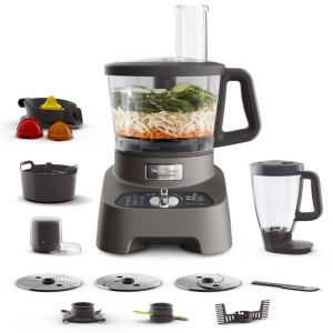 Robot Double Force Silver 1000W Moulinex