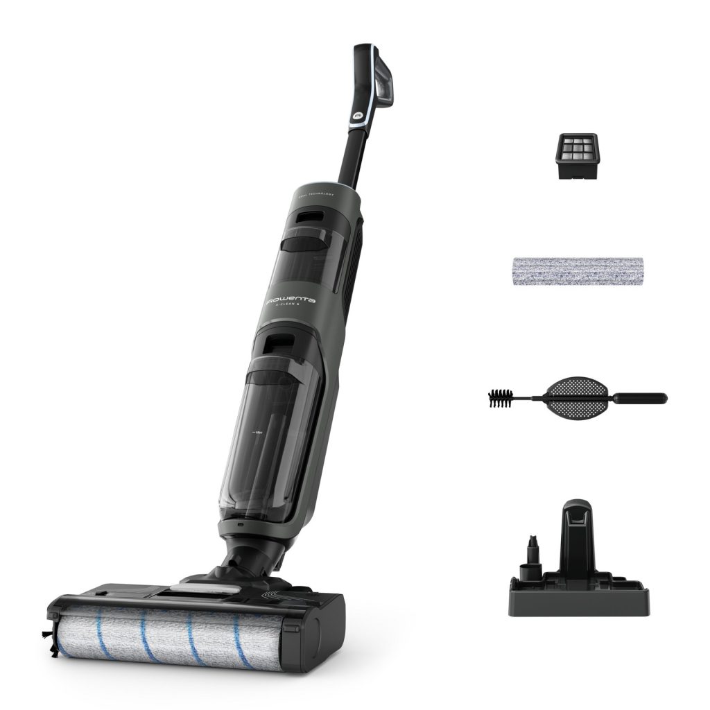 Aspirateur Laveur sans Fil Wet & Dry X-clean 4 Gris Anth