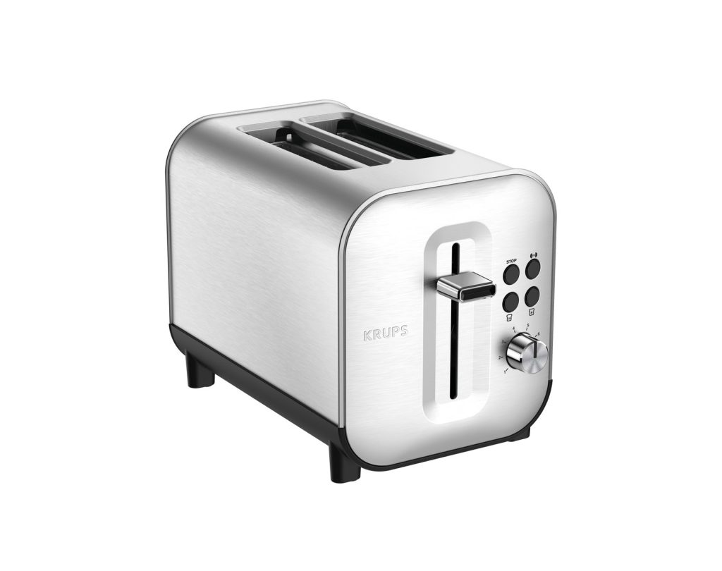 Grille Pain Excellence 2 Fentes Inox Thermostat 8 Positions