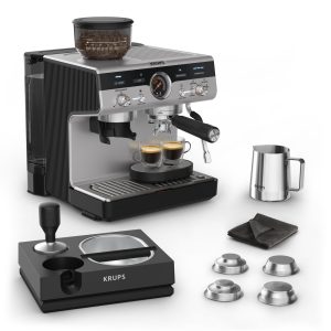 Espresso S&p+moulin Gobarista Precision+ Krups